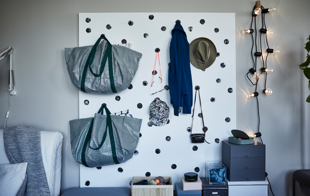 IKEA - Make a fun DIY storage wall 